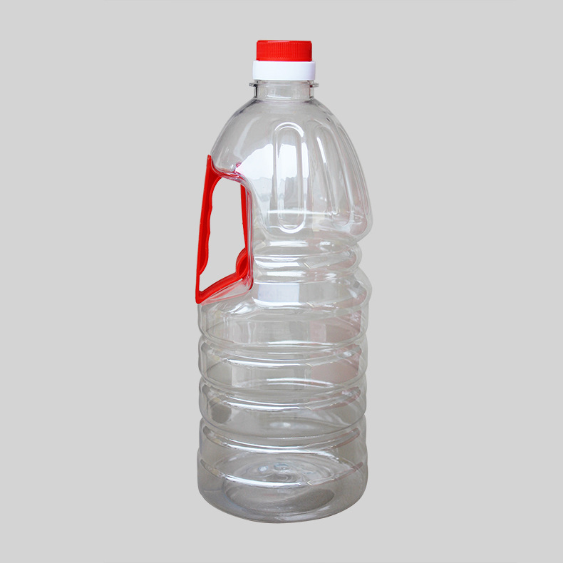 PET带手柄圆形油瓶